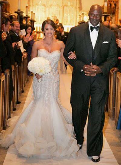 Ysabel Jordan parents Michael Jordan and Yvette Prieto looked stunningly beautiful on their wedding day.